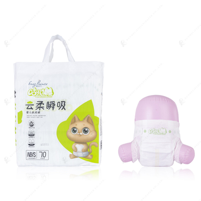 Hấp thụ nhanh chóng lớn, mềm mại thoáng khí Tã cho bé khô thoáng và thoải mái