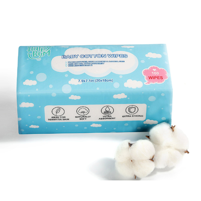 Khăn lau mặt thân thiện với môi trường dùng một lần Khăn giấy 100% cotton Khăn lau làm sạch