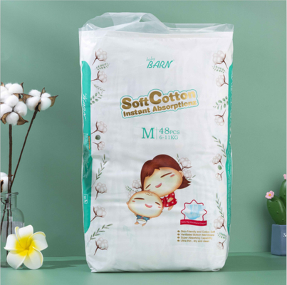 22 đến 32 Lbs Bề mặt khô mềm không dệt Tã vải trẻ em dùng một lần với thân thiện với môi trường