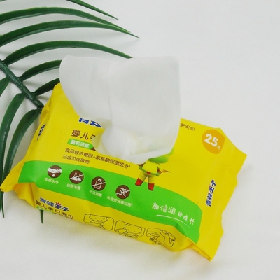 Khăn ướt không dệt dùng một lần hữu cơ Vệ sinh chăm sóc trẻ sơ sinh