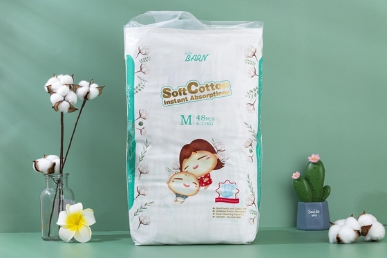 Bề mặt siêu khô Tã giấy trẻ em dùng một lần có khả năng thấm hút cao