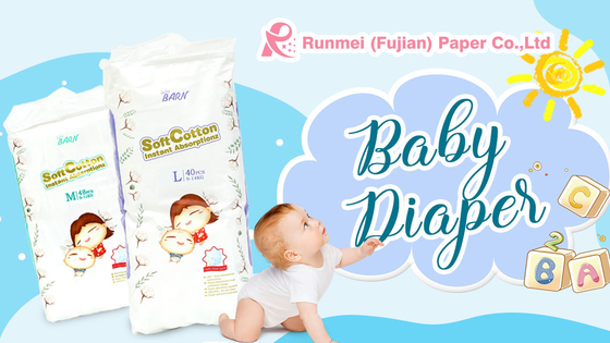 Nhãn hiệu riêng Kéo lên Tã em bé thoáng khí Thiết kế OEM Nhà máy sản xuất tã giấy cung cấp trực tiếp