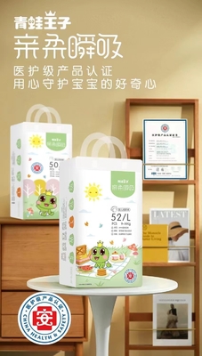 Thân thiện với môi trường mềm mại được trang bị kéo quần Tã dùng một lần cho bé