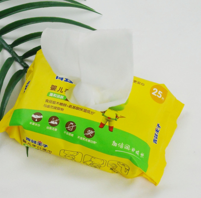 Khăn ướt 80 Đếm Khăn ướt Trẻ em mềm mại không dệt có nắp đậy cho khăn ướt dùng một lần