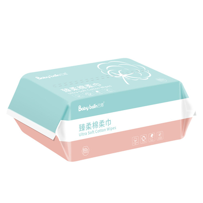 Khăn giấy khô dùng một lần cho em bé 100% cotton để sử dụng hàng ngày