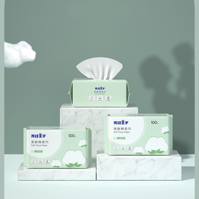 Khăn lau khô dành cho trẻ sơ sinh 100% cotton dùng một lần dành cho da nhạy cảm