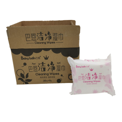 Người lớn Tẩy trang Dùng một lần Khăn ướt Khăn lau mặt than củi hữu cơ