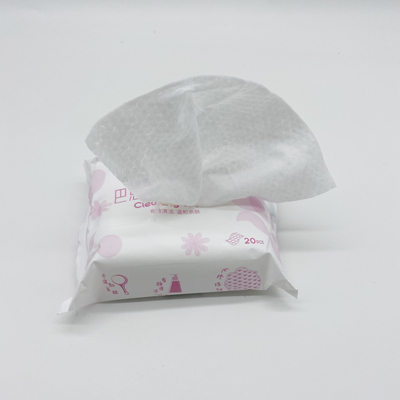 Người lớn Tẩy trang Dùng một lần Khăn ướt Khăn lau mặt than củi hữu cơ