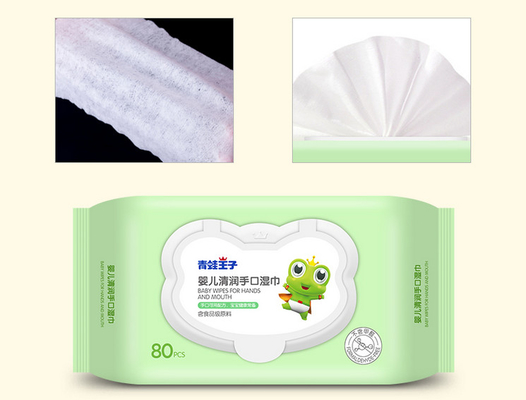 Khăn ướt cho trẻ sơ sinh nhạy cảm Sợi tre ướt Chăm sóc da tự nhiên