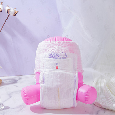 Quần kéo cho bé dùng một lần 100% cotton 3D Channel Anti Leak