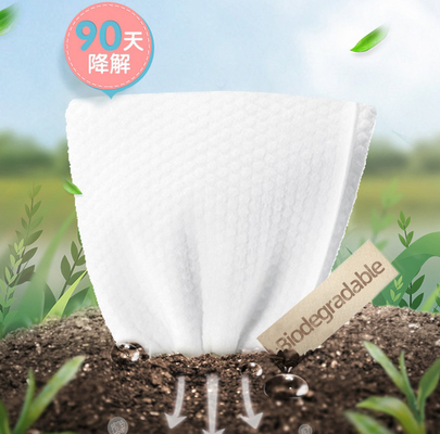 Khăn giấy không dệt 100% cotton Viscose dùng một lần Khăn lau khô để làm đẹp