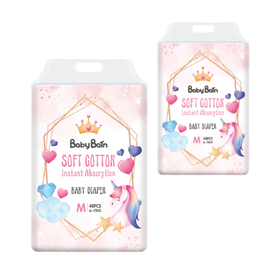Tã lót trẻ em dùng một lần Magic A Sleep Soft Baby Pull Up Tã quần