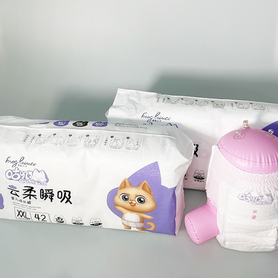Quần kéo thoải mái Tã dùng một lần cho bé Mềm mại thoáng khí