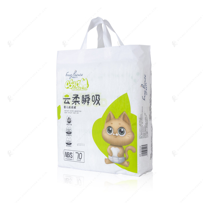 Tã em bé dùng một lần tùy chỉnh 4 lớp cho tã em bé