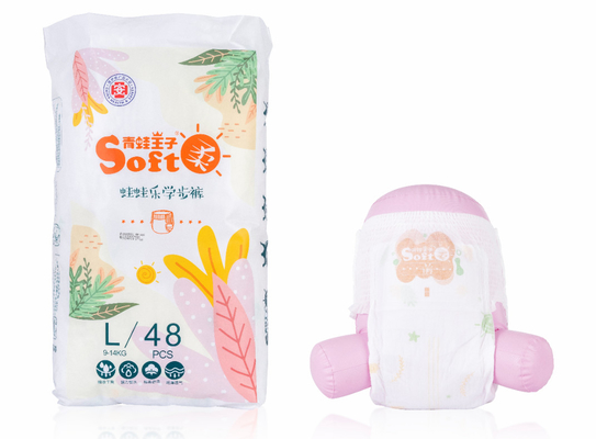 Tã em bé dùng một lần tùy chỉnh 4 lớp cho tã em bé