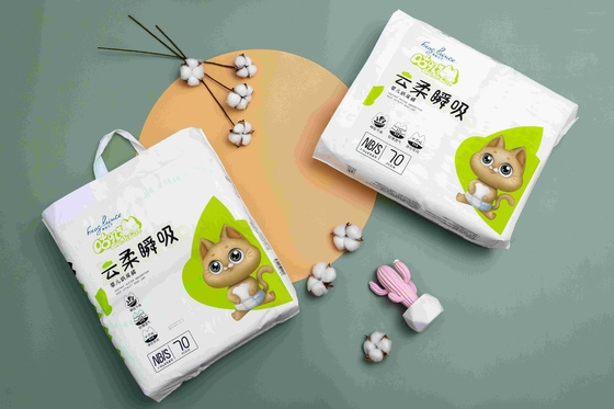 Nhật Bản Tã trẻ em dùng một lần Gói nhỏ Prima Size 2 Mẫu miễn phí Hạng A