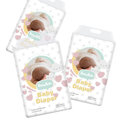 OEM Baby Soft Cotton Quần đào tạo Chăm sóc Tã dùng một lần Lớp A