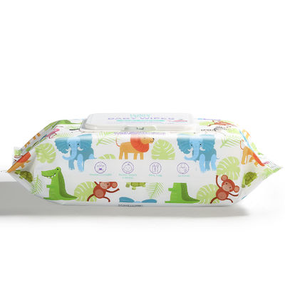 Baby Organic Ultra Softly Khăn ướt dùng một lần Cồn OEM tùy chỉnh miễn phí