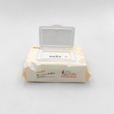 Soft Care Fragrance Free Sơ sinh Miệng Mũi Lau ướt Spunlace Hữu cơ tự nhiên