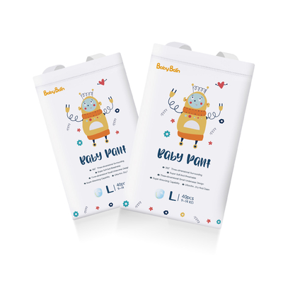 Vải không dệt chất lượng cao Custom Baby Dipers Thân thiện với da Tã dùng một lần