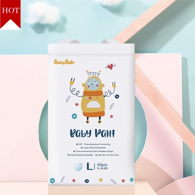 Vải không dệt chất lượng cao Custom Baby Dipers Thân thiện với da Tã dùng một lần