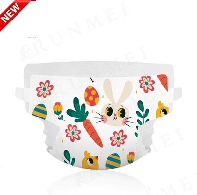 Tã em bé dùng một lần siêu mềm với chỉ báo độ ẩm keo