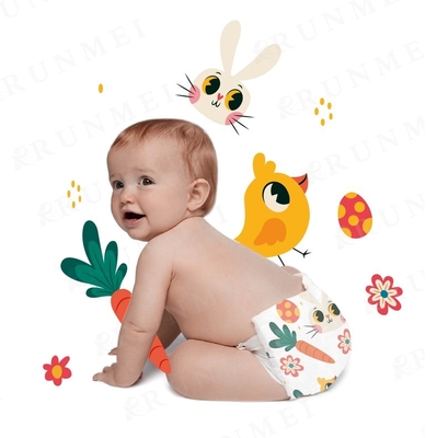 Tã em bé Super Softy có keo Chỉ báo độ ẩm Em bé dùng một lần từ Nhà máy Tã Trung Quốc