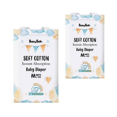 Tã em bé Super Softy có keo Chỉ báo độ ẩm Em bé dùng một lần từ Nhà máy Tã Trung Quốc