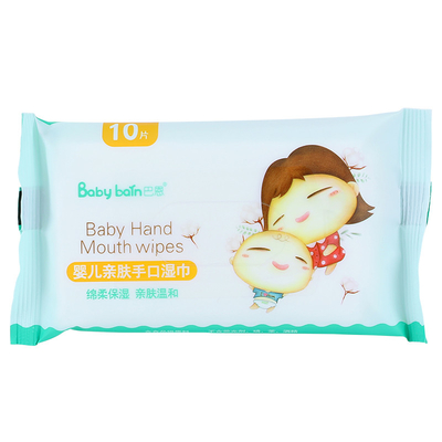 Cạnh tranh tốt nhất dùng một lần nhãn riêng nhạy cảm OEM nước làm sạch tay và miệng khăn giấy ướt