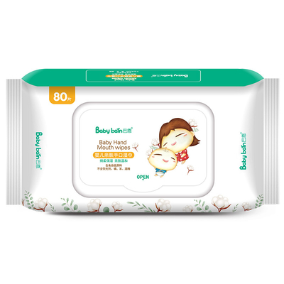 Cạnh tranh tốt nhất dùng một lần nhãn riêng nhạy cảm OEM nước làm sạch tay và miệng khăn giấy ướt