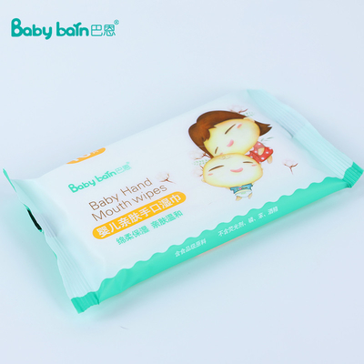 Cạnh tranh tốt nhất dùng một lần nhãn riêng nhạy cảm OEM nước làm sạch tay và miệng khăn giấy ướt