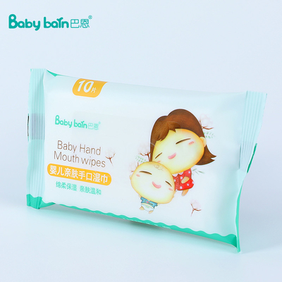 Cạnh tranh tốt nhất dùng một lần nhãn riêng nhạy cảm OEM nước làm sạch tay và miệng khăn giấy ướt