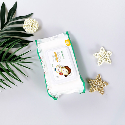 Hạnh phúc và tốt đẹp Khăn lau trẻ em dùng một lần không mùi dành cho mặt Khăn ướt nhà máy Trung Quốc