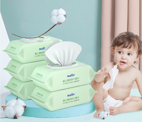 Bán buôn Soft Fragrance Free Trẻ sơ sinh Lau ướt Khăn lau da nhạy cảm để làm sạch