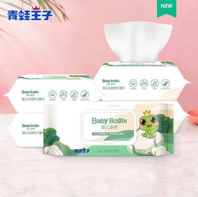 Bán buôn Soft Fragrance Free Trẻ sơ sinh Lau ướt Khăn lau da nhạy cảm để làm sạch