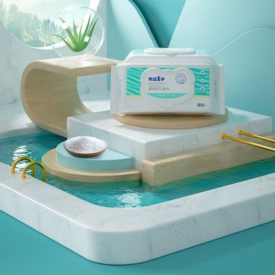 Bán Buôn Chất Lượng Cao 80 Chiếc Khăn Lau Nước Không Mùi Cho Bé Khăn Ướt Dành Cho Da Nhạy Cảm