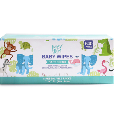 Baby Wipe Natural Organic Sensitive Sensable 80pcs Khăn giấy ướt