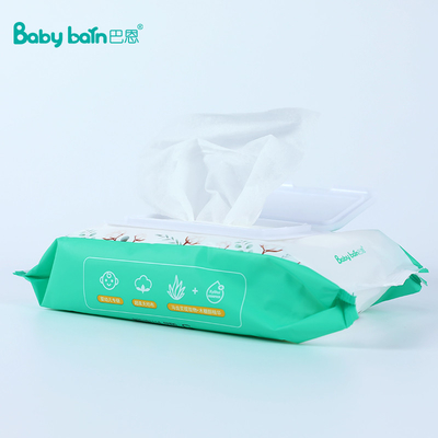 Gói đơn hộ gia đình Khăn ướt dùng một lần Vải không dệt để làm sạch tay