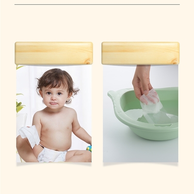 Khăn giấy ướt cottonc không mùi chất lượng cao có thể phân hủy sinh học Khăn ướt dành cho trẻ em