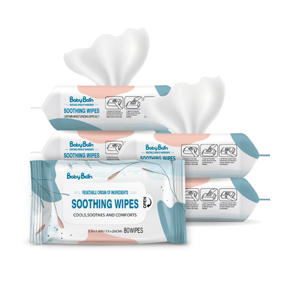 Tác phẩm nghệ thuật tùy chỉnh Baby Wet Wipes Bao bì thiết kế riêng