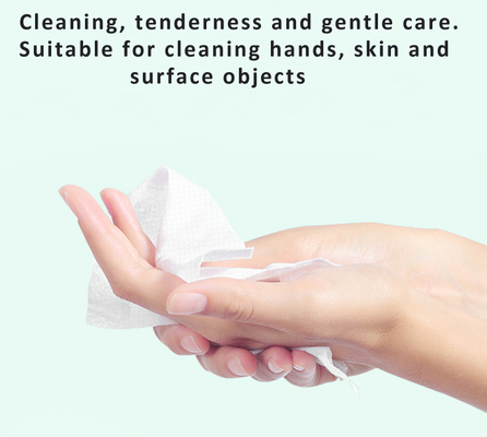Khăn giấy ướt cottonc không mùi chất lượng cao có thể phân hủy sinh học Khăn ướt dành cho trẻ em