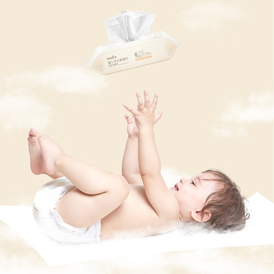 Oem Custom Bio-degradable Baby Portable Wet Wipe Nhãn riêng 80 chiếc khăn lau nước