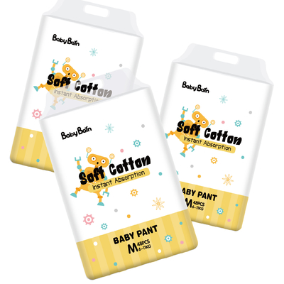 OEM ODM Magic Cotton Tã em bé dùng một lần thoáng khí