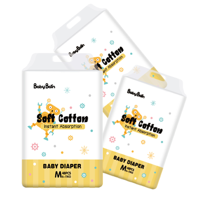 OEM ODM Magic Cotton Tã em bé dùng một lần thoáng khí