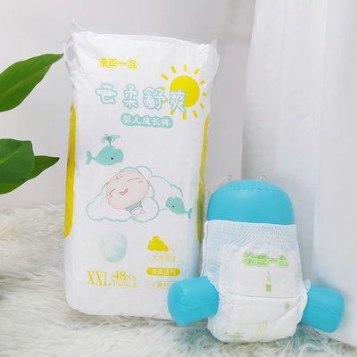 Tã siêu thấm dùng một lần với tấm nền giống như vải