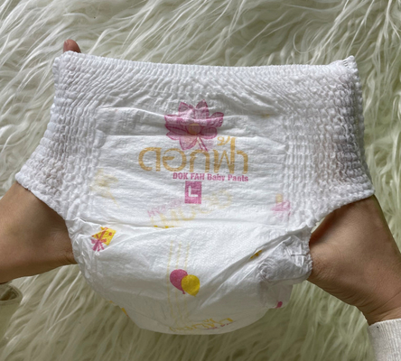 Tã em bé dùng một lần siêu hấp thụ tùy chỉnh Quần em bé