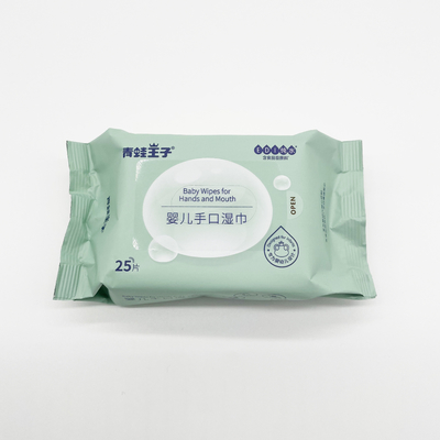 Khăn giấy ướt cottonc không mùi chất lượng cao có thể phân hủy sinh học Khăn ướt dành cho trẻ em