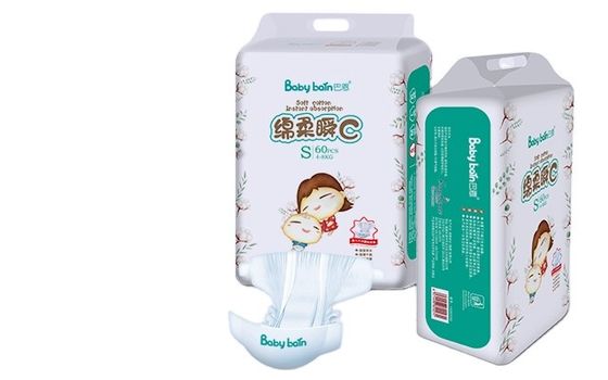 Nhà cung cấp tã giấy dùng một lần siêu mềm Tã giấy thoáng khí cho bé