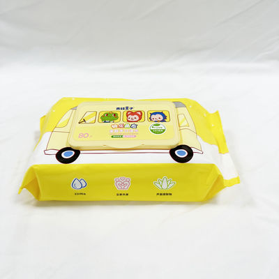 Chăm sóc vệ sinh cá nhân tùy chỉnh Khăn giấy ướt cho bé Khăn lau hữu cơ bằng tre để vệ sinh cho bé