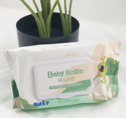 Nhãn hiệu riêng tùy chỉnh khăn ướt nén Khăn lau ướt bằng nhựa dùng một lần